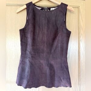 DL1961 Rory Anthropologie French Stretch Lamb Leather Full Zip Back / Medium
